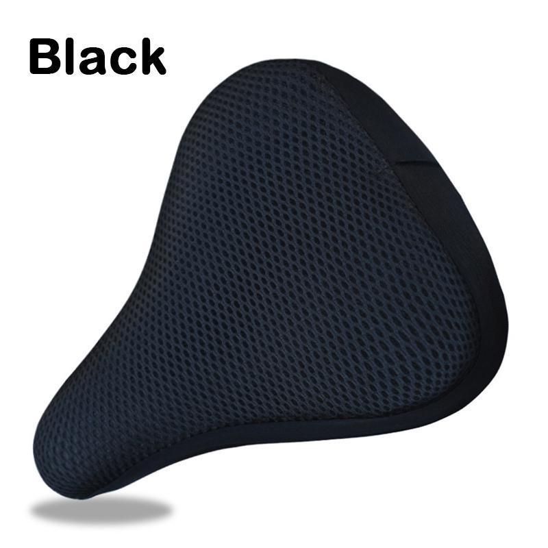 3D мягкий чехол на сиденье велосипеда, чехол на седло велосипеда, силиконовая подушка сиденья для езды на велосипеде, дышащее седло, удобные детали велосипеда