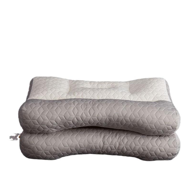 Подушка из волокна против натяжения, подушка для шеи, непроминающийся сердечник подушки, подушка для улучшения сна, подушка для восстановления шейного позвонка