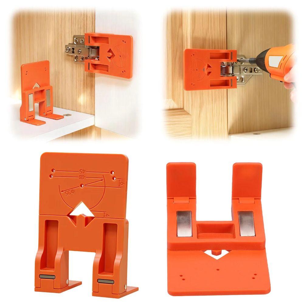 Leveling Cabinet Door Hinge Gasket Alignment Hinge Installation Tool DIY