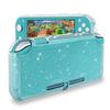 DLseego Switch Lite Силиконовый Мягкий Прозрачный ТПУ Ультра Блестящий Полный Легко Устанавливаемый и Снимаемый Чехол, Защитная Крышка, Материал, Легкий, Ударопрочный,