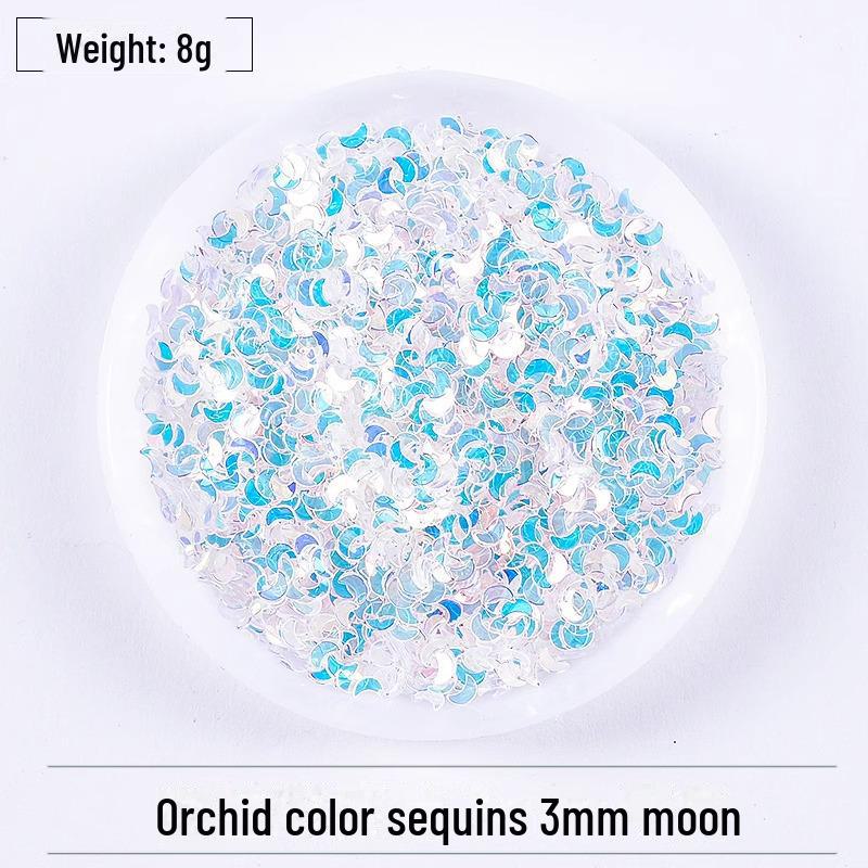 Dreamy Summer Glitter Mix: Hexagonal Sequins, Laser, and Fine Glitter In DIY Hemp Material.