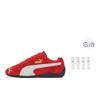 Puma Speedcat OG красно-белые кроссовки унисекс For-All-Time-Red 398846-02