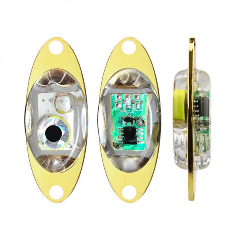 Светодиодный светильник для рыболовной приманки, глубокая подводная форма глаза, светящаяся приманка для рыбалки, привлекающая лампа