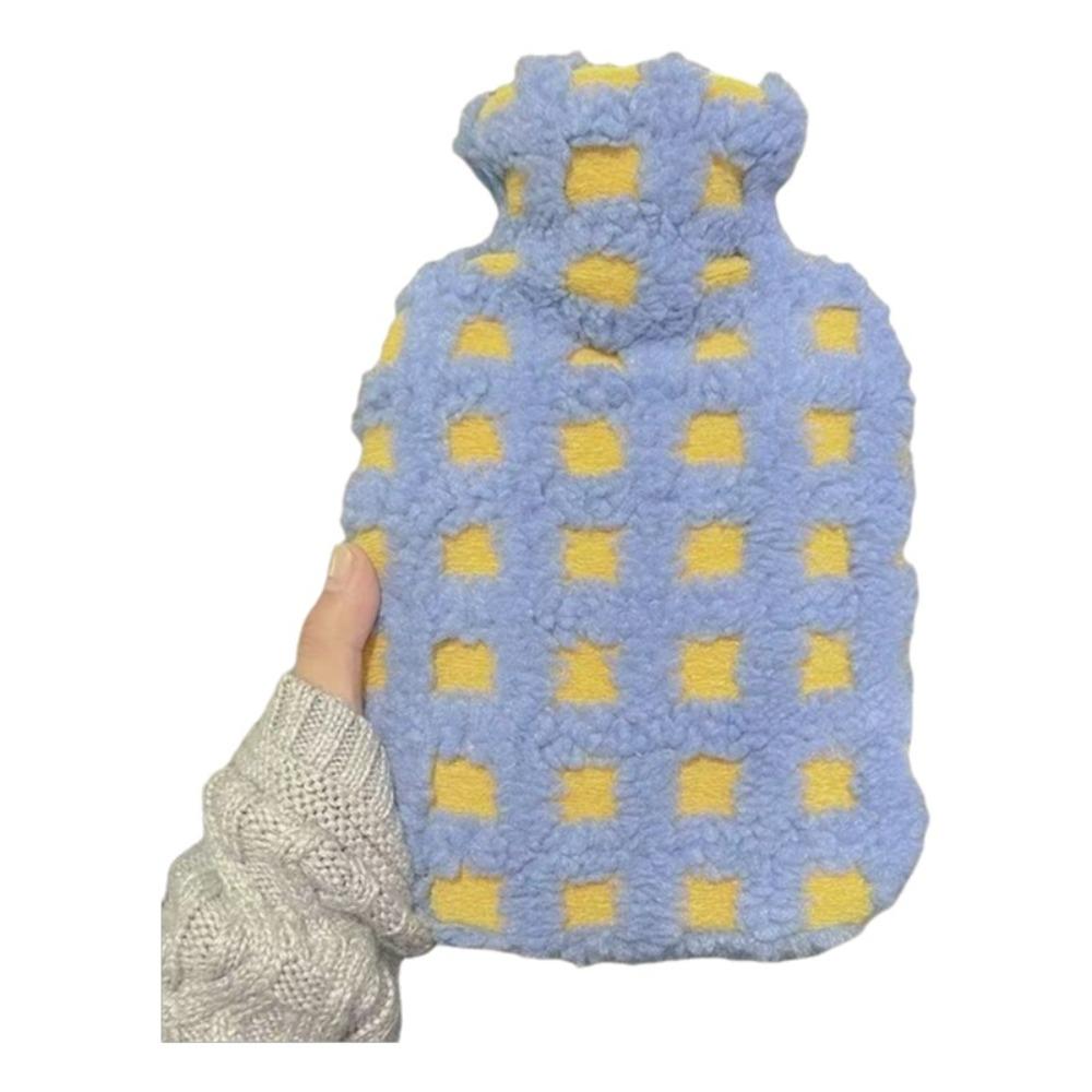 Thickened Warm Water Bag Water Filled Hand Warmer Foot Warmer Detachable Warm Handbag  Winter