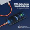 120 Вт 100 Вт кабель для быстрой зарядки для Samsung IPhone15 с 2M дисплеем Тип зарядки C Digit A6U1