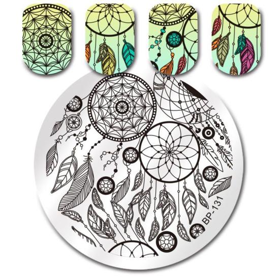 Шаблон для деликатной печати. ​​Бумага с нежным узором своими руками.