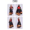 Halloween Cosplay Vampire Costume, Girl Character Dress-up Party Costume, Witch Dress