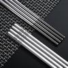 1 Pair Chinese Auspicious Patterns Stainless Steel Chopsticks Tip End Sushi Sticks  Japanese Food