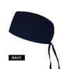 New Solid Color Scrub Cap Adjustable Surgical Hat Breathable Cotton Working Cap for Nurses Doctors Dentists