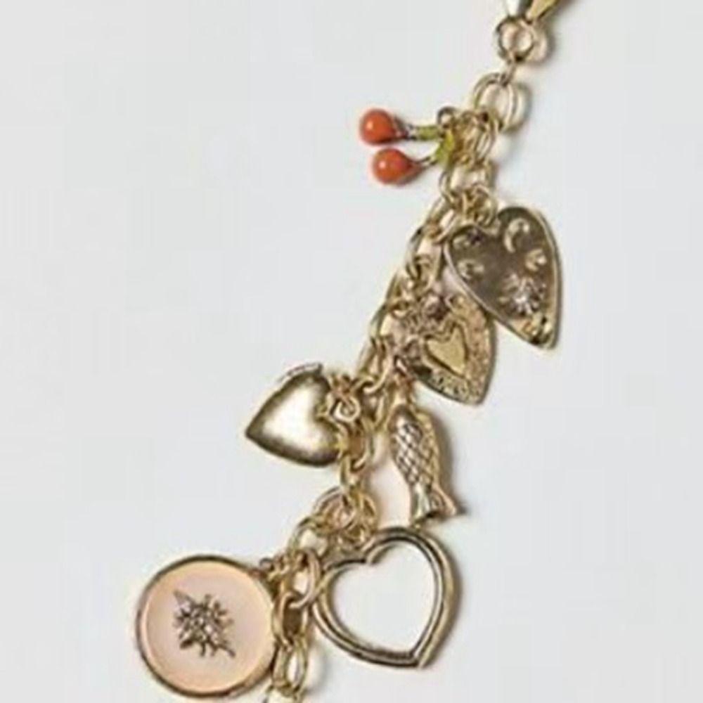 Stylish Lanyard Turkish Evil Eye Pendant Beaded Tassel Key Chain  Girls Gifts