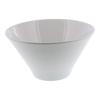 Tableware East Bowl Bowl White Trapezoidal Multi Bowl (M) Japanese Tableware Bowl Noodle Bowl Large Bowl Salad Bowl Bowl Tableware