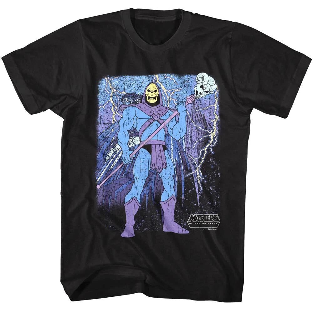 Skeletor Havoc Staff Men's T Shirt Masters of the Universe Evil Overlord Skull
