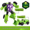 Little Hercules Six-in-One Excavator Robot Toy Set for Kids