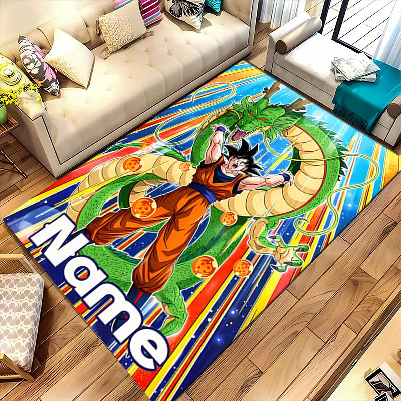 Custom personalization Dragon Ball Area Rug - Perfect For Kitchen, Bathroom,Laundry Room Decor Large Size Available,Gift All Seasons