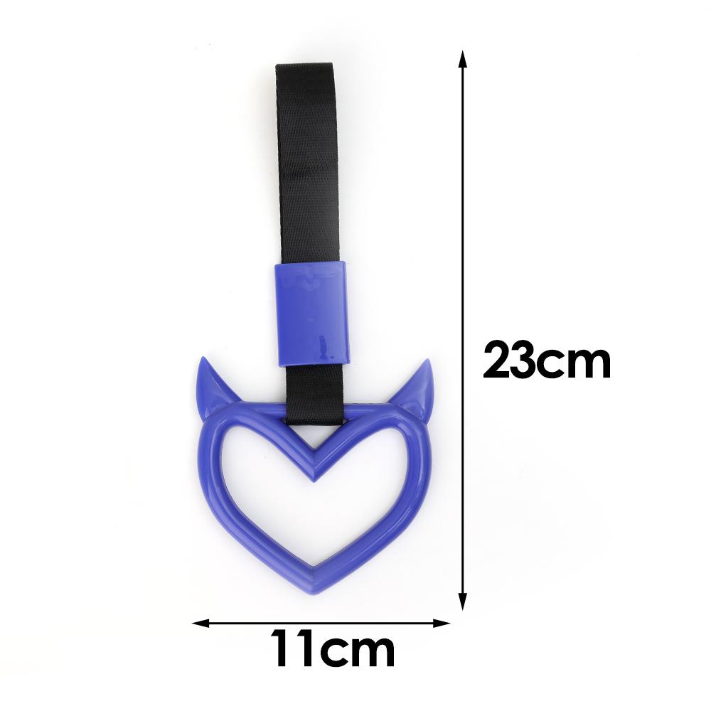 Ручка автомобиля с клаксоном Love Trailer Trim с кольцом для вытягивания в машине Drift Charm с предупреждающим кольцом для бампера, автомобильные аксессуары