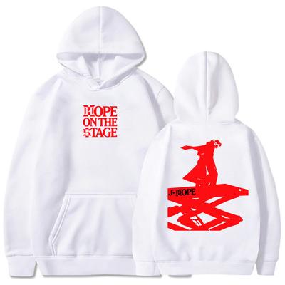 Корейский певец J-Hope на туре The Stage 2025 Толстовки Новая мода Мужские Женские Свитшоты Молетом Пуловер