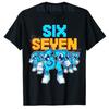 67 Six Seven Funny Italian Brainrot Boys Fashion Gaming Meme T-Shirt Y2k Gamer Gen Alpha Slang Saying Tee Novelty Tops Ccol Gift