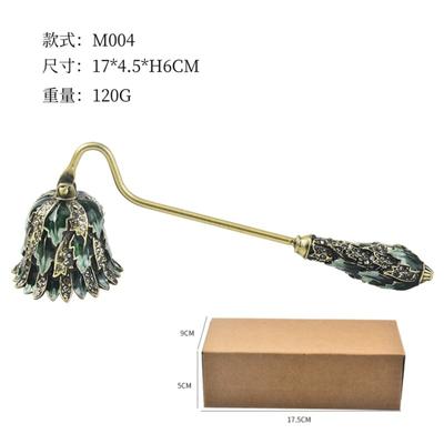 Европейский винтажный гаситель свечей, гаситель ароматических свечей, ручной инструмент для гашения свечей, колокольчик для гашения