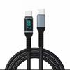 LED Display 100W USB Type C To USB C Cable 0.5/1.5/2m For IPad Samsung Fast Charging Charger Cable