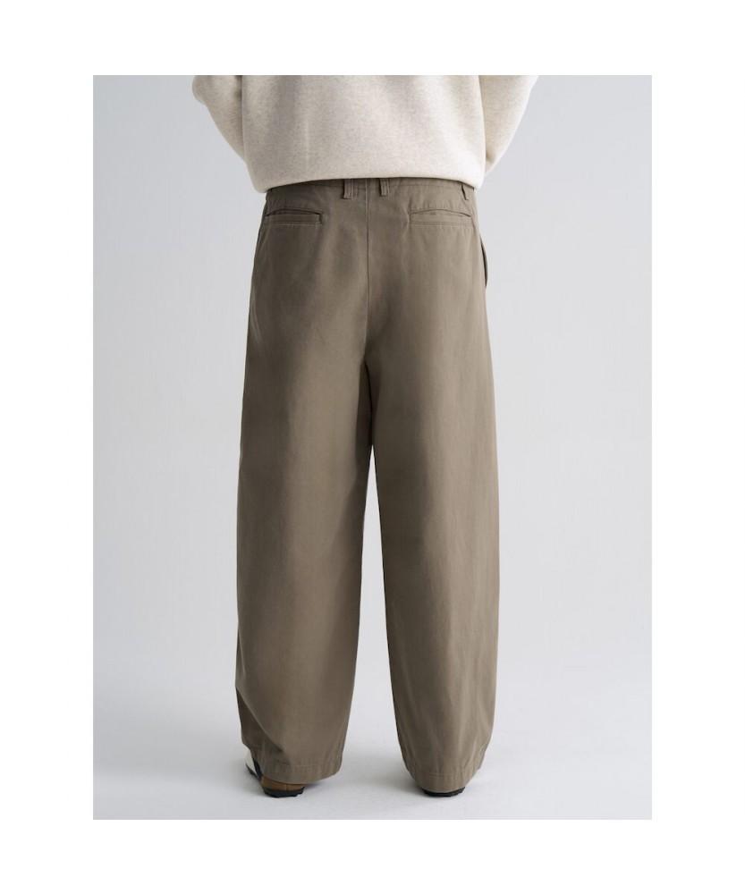 8SECONDS Cotton Balloon Fit Pants Beige