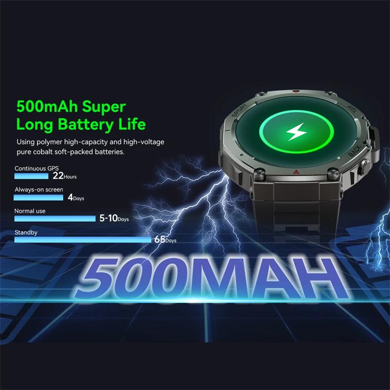 Новые DM58 GPS Смарт-часы для мужчин Голосовой помощник BT Беспроводной вызов Бизнес Спорт на открытом воздухе IP69 Водонепроницаемые наручные часы для Android IOS