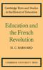 The Education and the French Revolution Book
