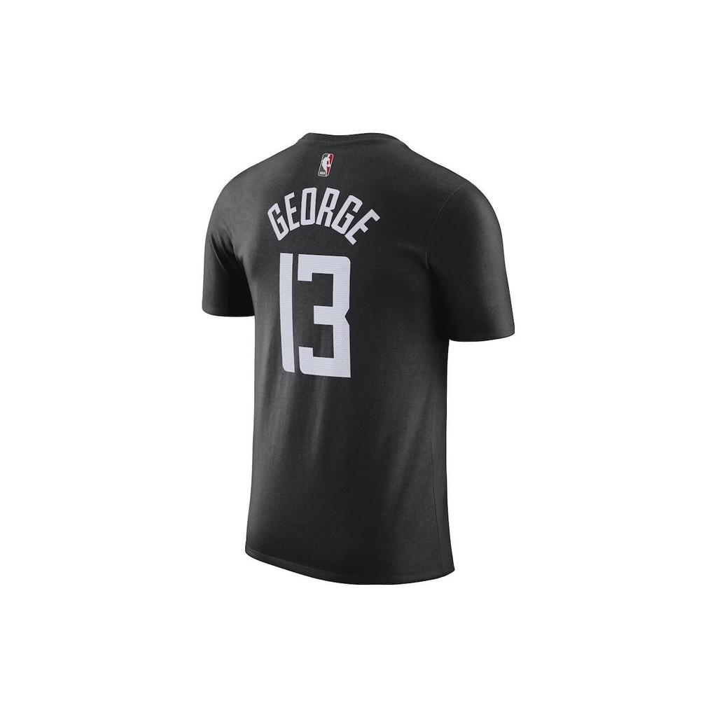 Nike Los Angeles Clippers Paul George 22-23 City Edition Short Sleeve T-Shirt Men Tops Black DV5992-019