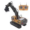 2.4G RC Excavator Toy Rotatable Full Functional Lighting Music Alloy Construction Tractor