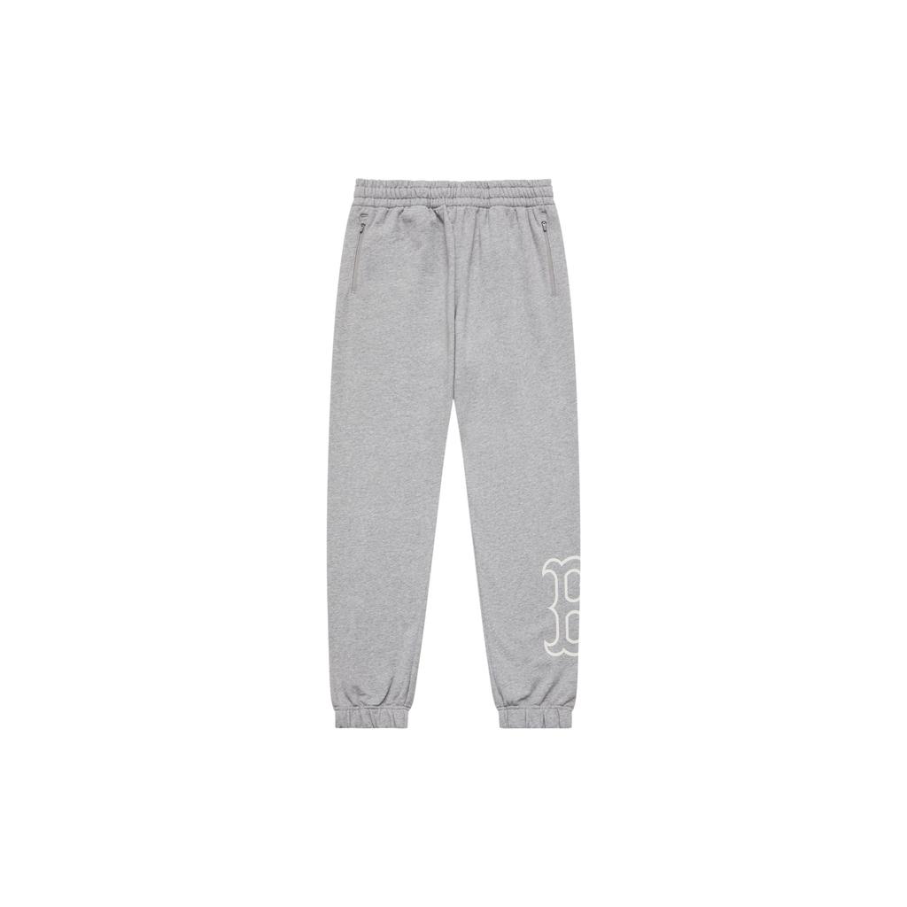 New MLB Knitted Sweatpants Unisex Light Gray 3APTB0834-43MGS
