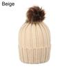 Ladies Women Soft Thick Ski Hat Beanie Cap Winter Cap Knitted Hat
