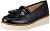 Loafer Thick Sole Tassel Loafer Black Cm 2E [Bontre] Women's 06703-WS 22.5