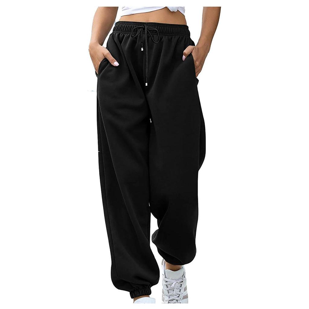 2023 Women's Pants Home Casual Sports Loose Leg Pants