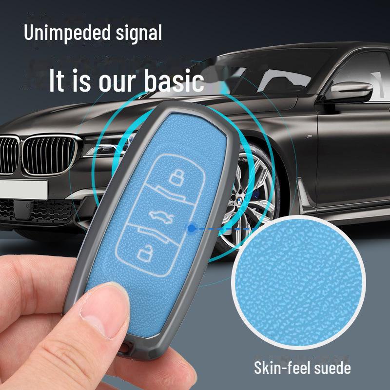 Металлический чехол для ключа на заказ для Geely Boyue, Emgrand Binyue, Vision X6, Borui X3 - Персонализированный автомобильный аксессуар