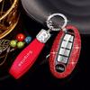 Rhinestone Key Fob Cover for Nissan with Key Chain, Key Cover Case Shell for Altima Sentra Rogue Pathfinder Murano Armada Maxima Infiniti Versa,