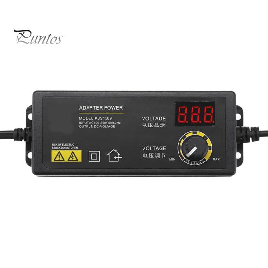 Адаптер питания 3-36 В, 60 Вт, регулируемое напряжение со светодиодным ЖК-дисплеем, цифровой дисплей, регулировка экрана, источник питания с ЧПУ, домашнее зарядное устройство