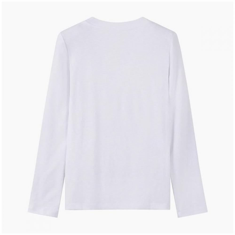 BeneTTon Clover Embroidery T shirT baTsf1641