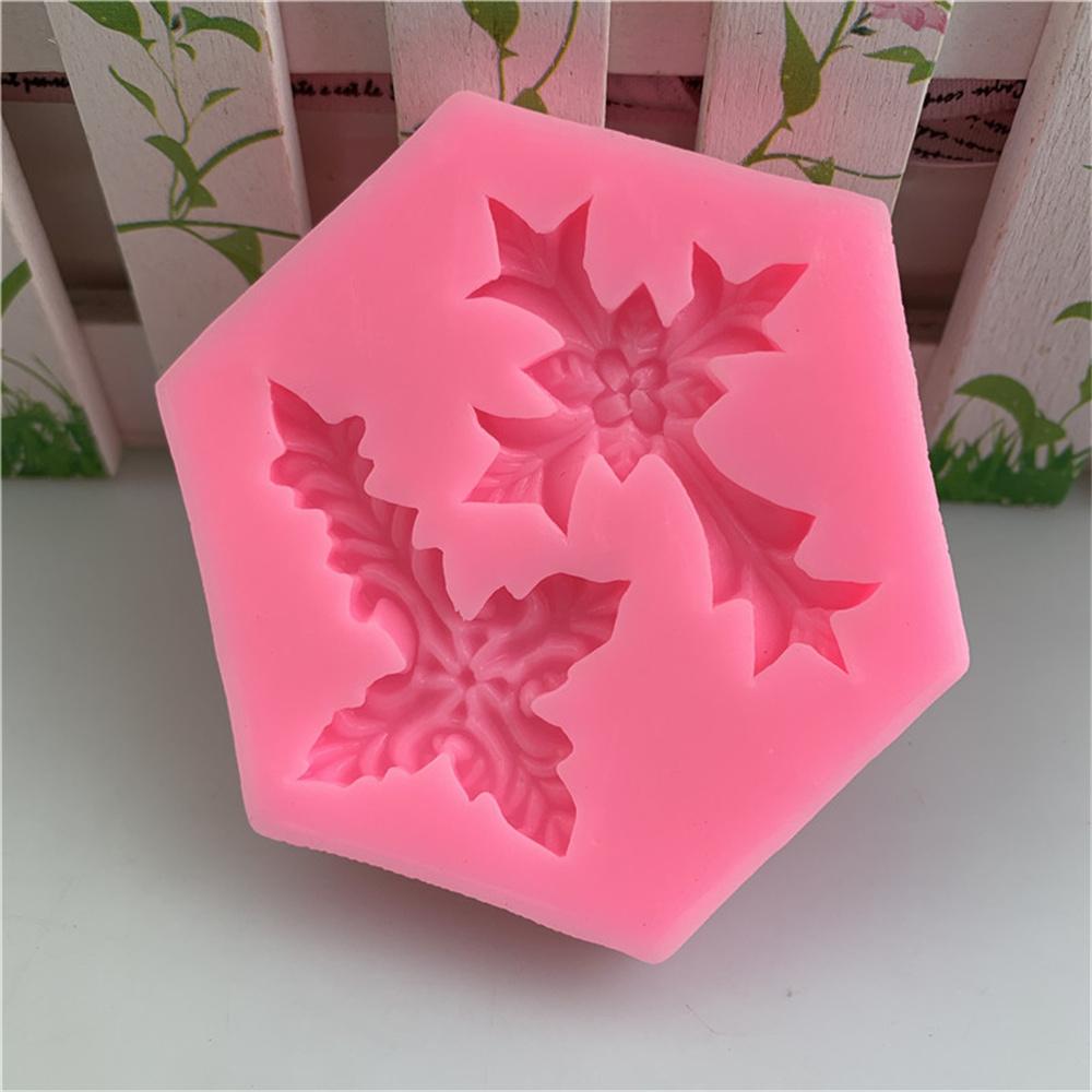 Shape Gothic Flower Cross Cake Mold Silicone Fondant Chocolate Making Baking Tools Resin Art Ornaments Hand Decoration DIY