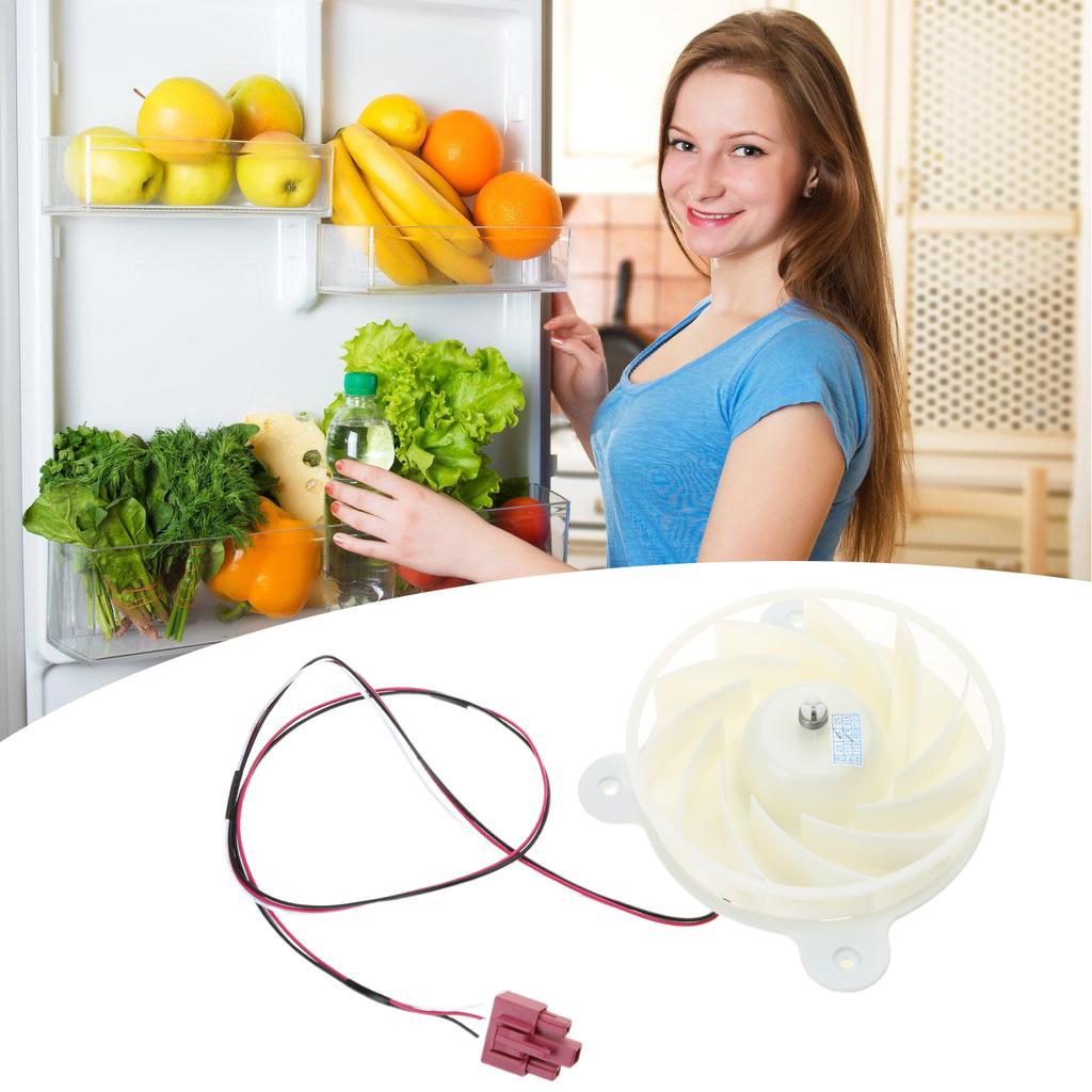 For ZWF-30-3 Refrigerator Fan Motor Refrigeration Cooling Fan Refrigerator Fan Motor ZWF-30-3 DC12V 2.5W for Fridge