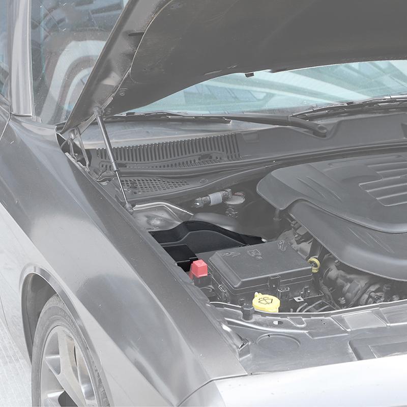 Наклейки на крышку двигателя с проводом от пыли, подходят для Dodge Charger 2011 Up для Dodge Challenger 2015 Up, аксессуары для интерьера из АБС-пластика