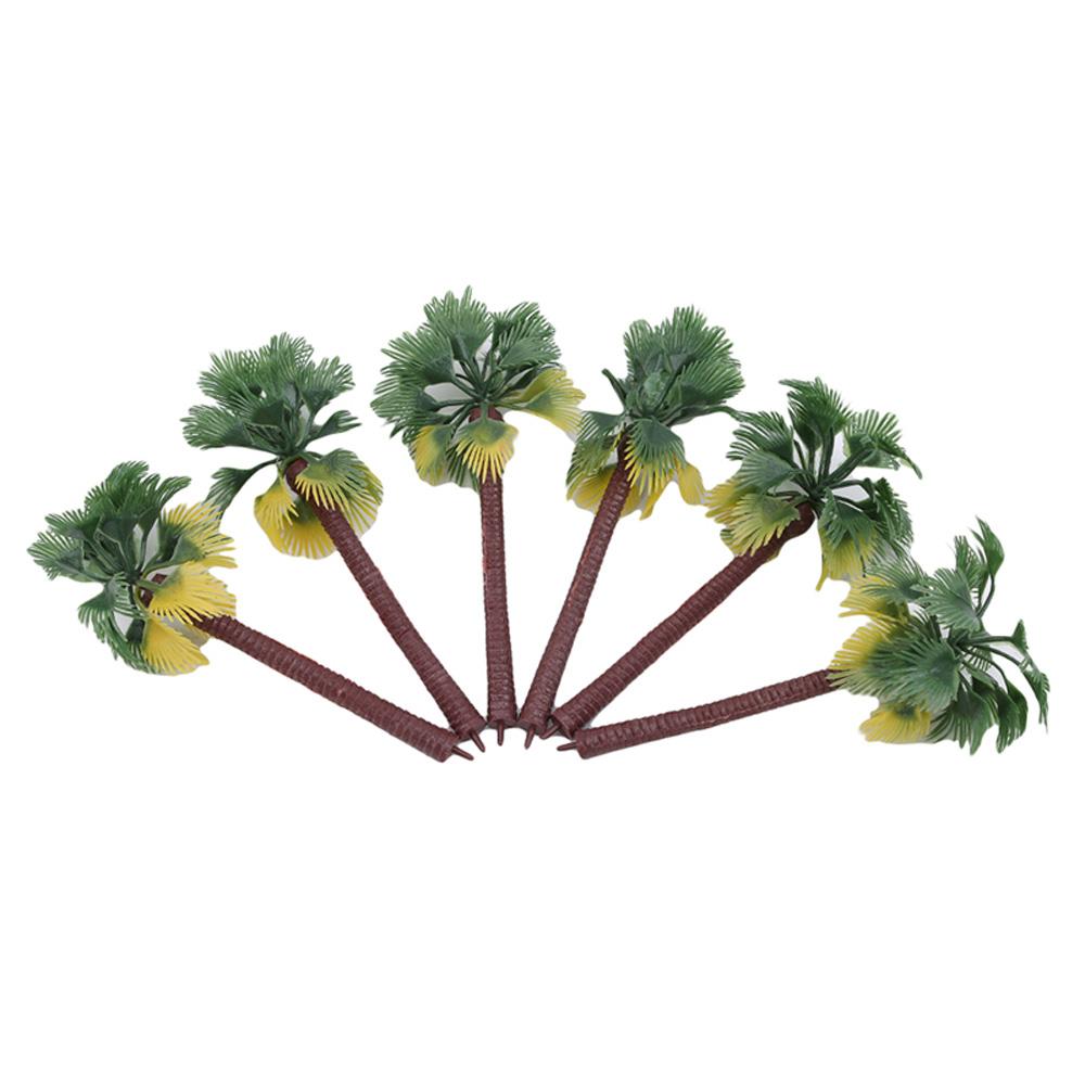 Mini Plant Rainforest Decoration Garden Artificial Palm Tree Scenery Model Miniature Landscape