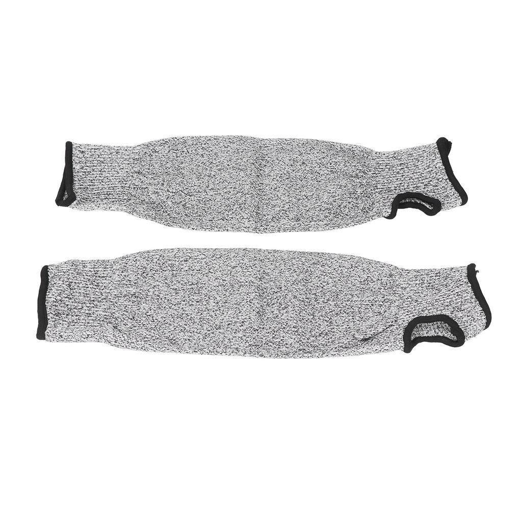 Cut Resistant Arm Sleeves HPPE Protective Safety Arm Guard for Gardening Wood Carving 36cm