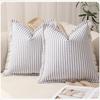 Decorative Pillowcase Cushion Cover Textured with Color Stitching for Couch or Living Room Sofa Bed Decoration