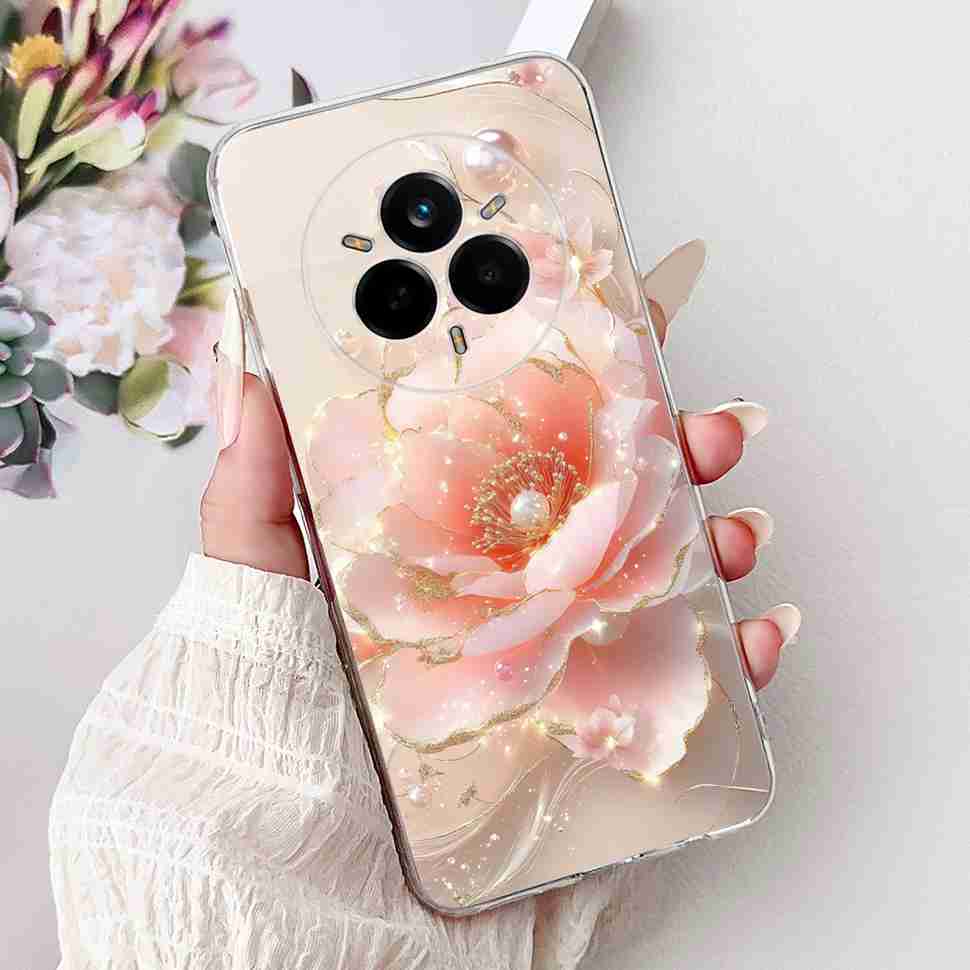 Чехол для Realme 14 Pro 5G RMX5056 Новый модный стиль Мягкий силиконовый чехол из ТПУ для Realme 14Pro+ 14Pro Plus 5G RMX5051 Защитный корпус-бампер