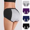 High Waist Women Period Underpants Prevent Leakage Cotton Panties Good Breathability