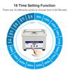 Ультразвуковая машина для чистки ювелирных изделий и часов для зубных протезов, очков и мелких предметов Высокочастотная вибрационная чистка для дома