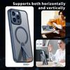 For iPhone 13 Pro Max/12 Pro Max Case Compatible with MagSafe Kickstand TPU + Acrylic Phone Cover