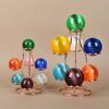 Sphere Metal Display Stand 7 Faux Crystal Ball Decorative Glass Fortune Ball