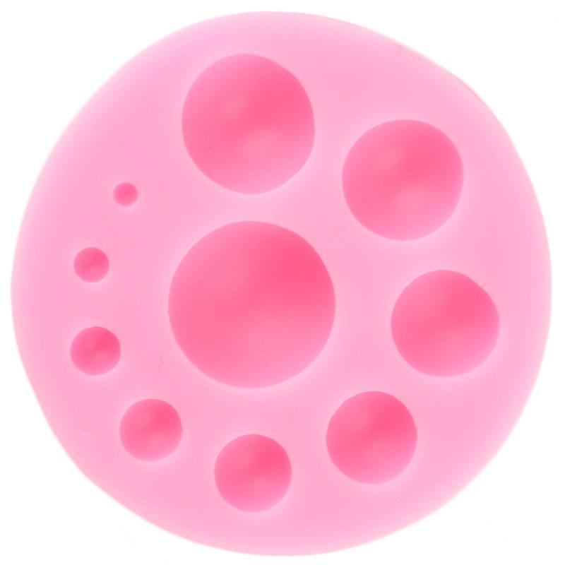 Полусфера жемчужный шар силиконовая форма торт границы помадка DIY свадебная выпечка торт украшения инструменты конфеты шоколад формы для мастики