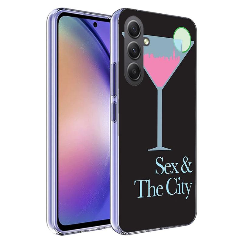 Sex and the City Phone Case for Samsung A16 A26 A36 A56 A17 A37 A57 A07 A06 A02S A03 A04S A05S Galaxy Note 20 10 A50S A71 A51 A3