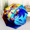 1pc Sonic Automatic Open Umbrella - 8-Rib Compact Foldable Design, Durable Fabric for Casual & Fashion Use, 096